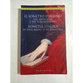SONETUL  ITALIAN  IN  EVUL  MEDIU  SI  IN  RENASTERE ( bilingva)  